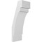Ekena Millwork 6-in. W x 6-in. D x 18-in. H Merced Architectural Grade PVC Knee Brace BRCP06X06X18MRC - alternate 1